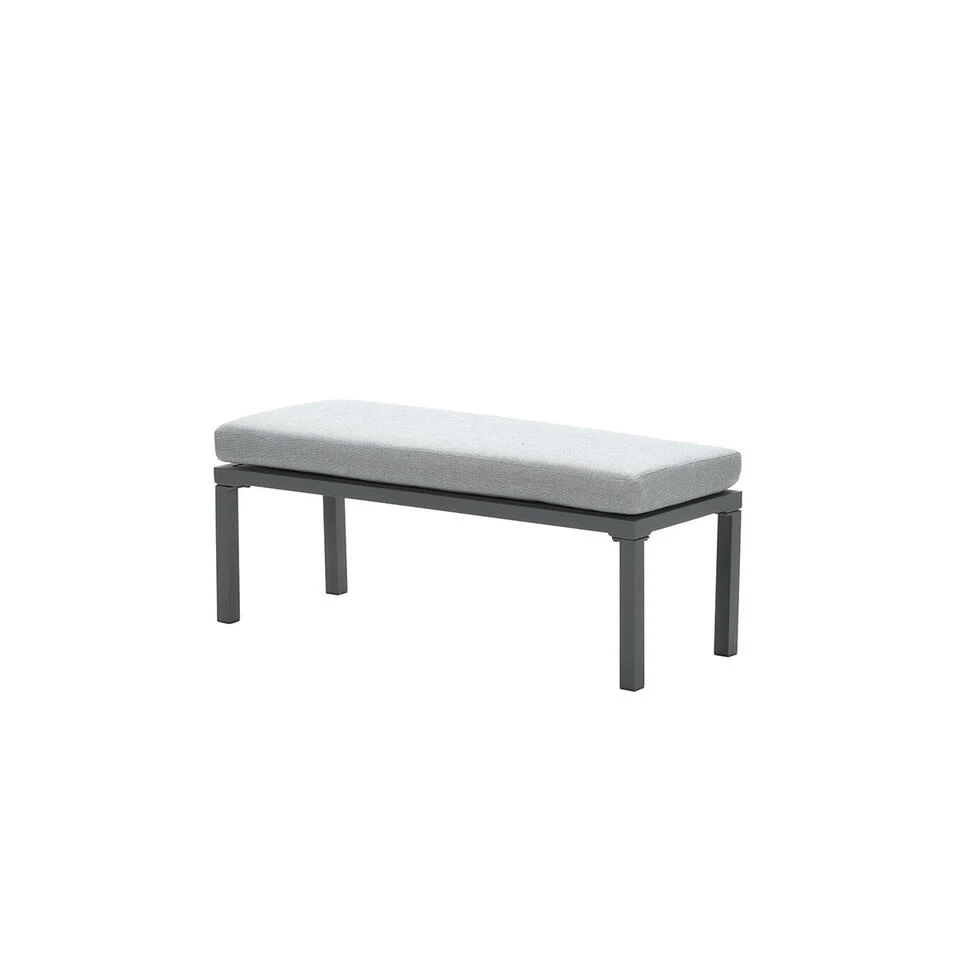 Garden Impressions Brendon Sportbank 120x45 Cm - Licht Grijs