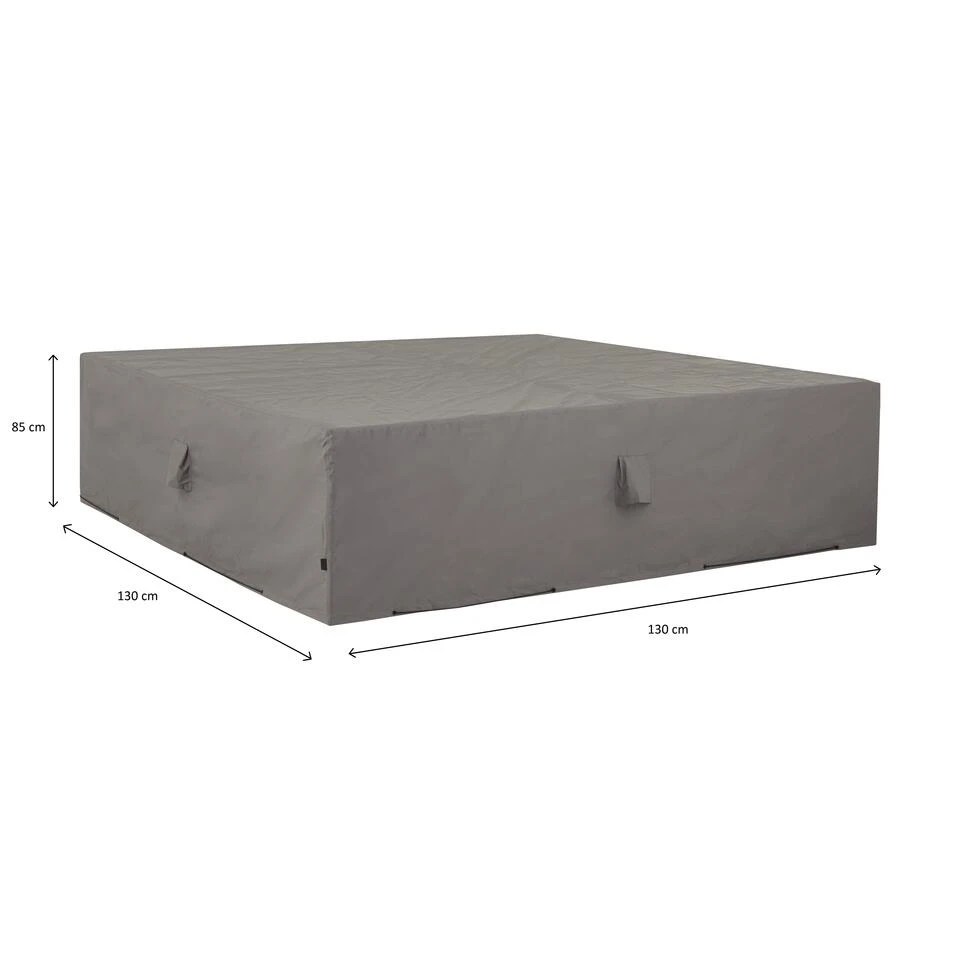 Madison - Hoes Voor Tuinset - Grijs - 130 X 130 X 85 - Afbeelding 2