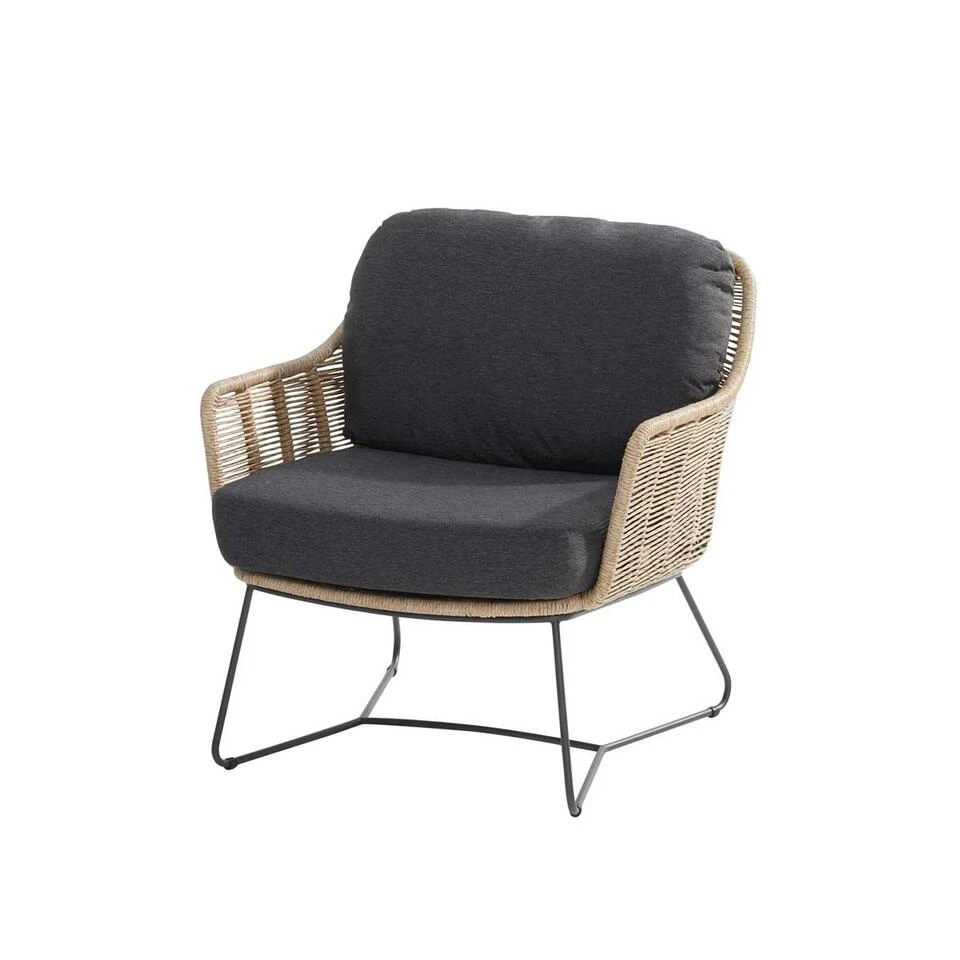 4 Seasons Outdoor Belmond Loungestoel - Natural - Afbeelding 2