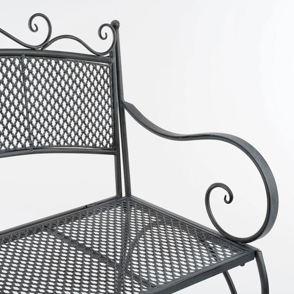 Mica Decorations Provence Tuinbank - Grijs - Afbeelding 2