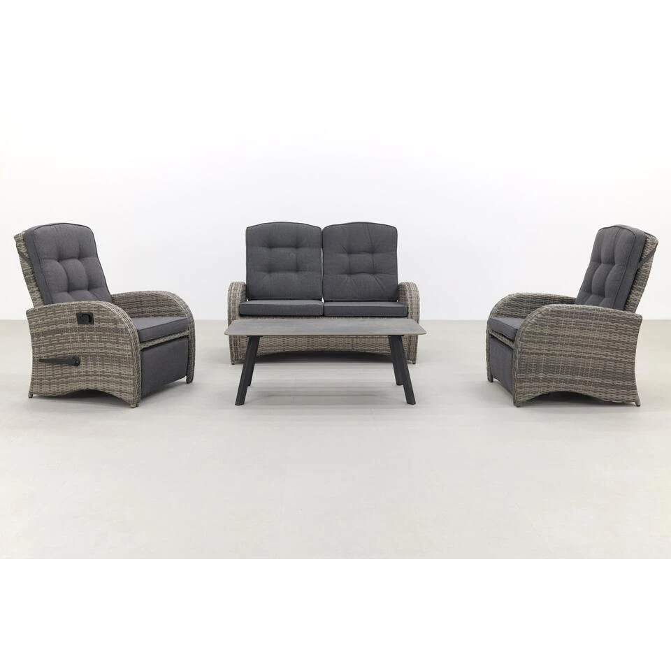 VDG Casablanca/Azoren Stoel-bank Verstelbare Loungeset - 4-delig - Afbeelding 2