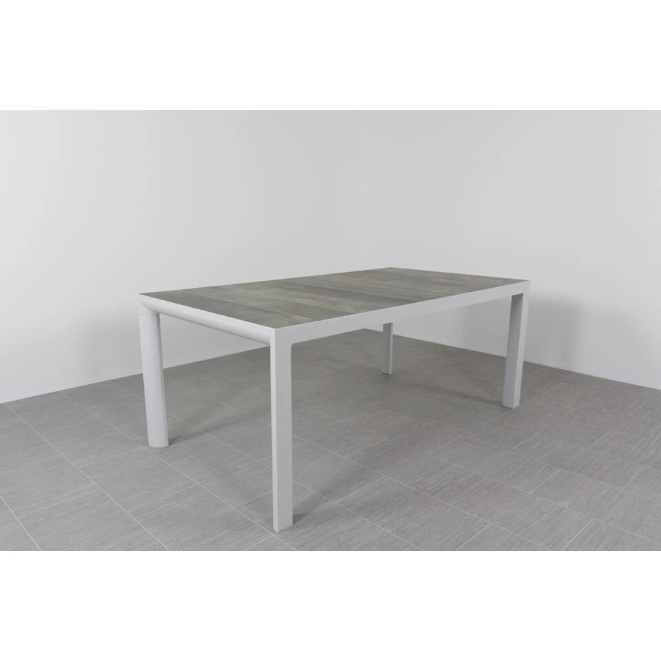 Kings Tuintafel Light Grey - 180x100 Cm - Afbeelding 2