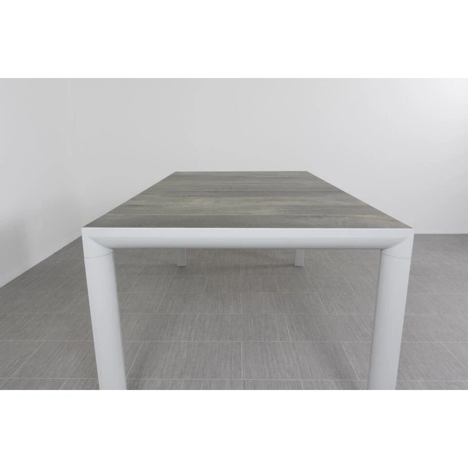 Kings Tuintafel Light Grey - 180x100 Cm - Afbeelding 4