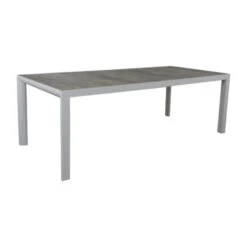 Kings Tuintafel Light Grey - 180x100 Cm