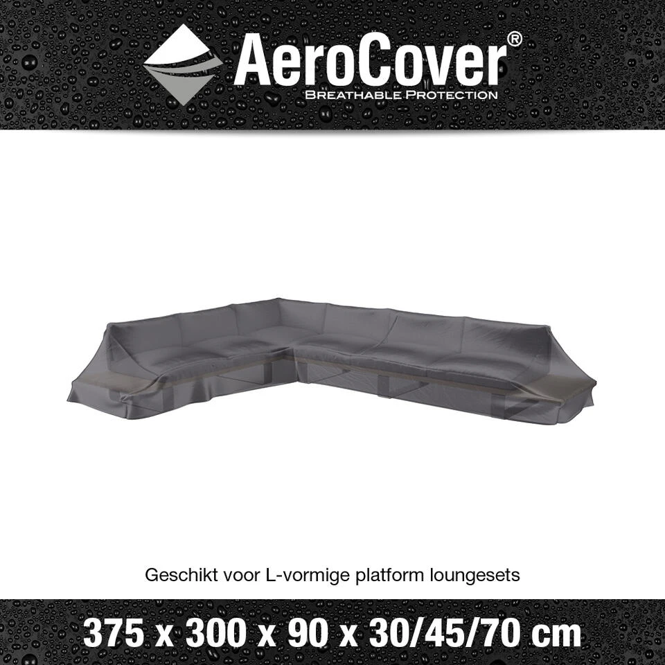 Aerocover Platform Loungesethoes 375x300 Cm - Links - Afbeelding 2