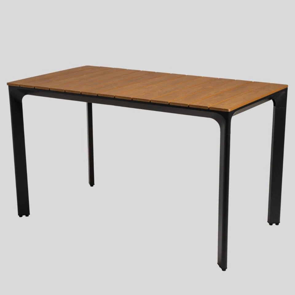 Arezzo Tuintafel Rechthoek - Hout - Bruin - Afbeelding 2