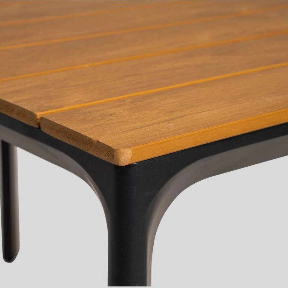 Arezzo Tuintafel Rechthoek - Hout - Bruin - Afbeelding 4