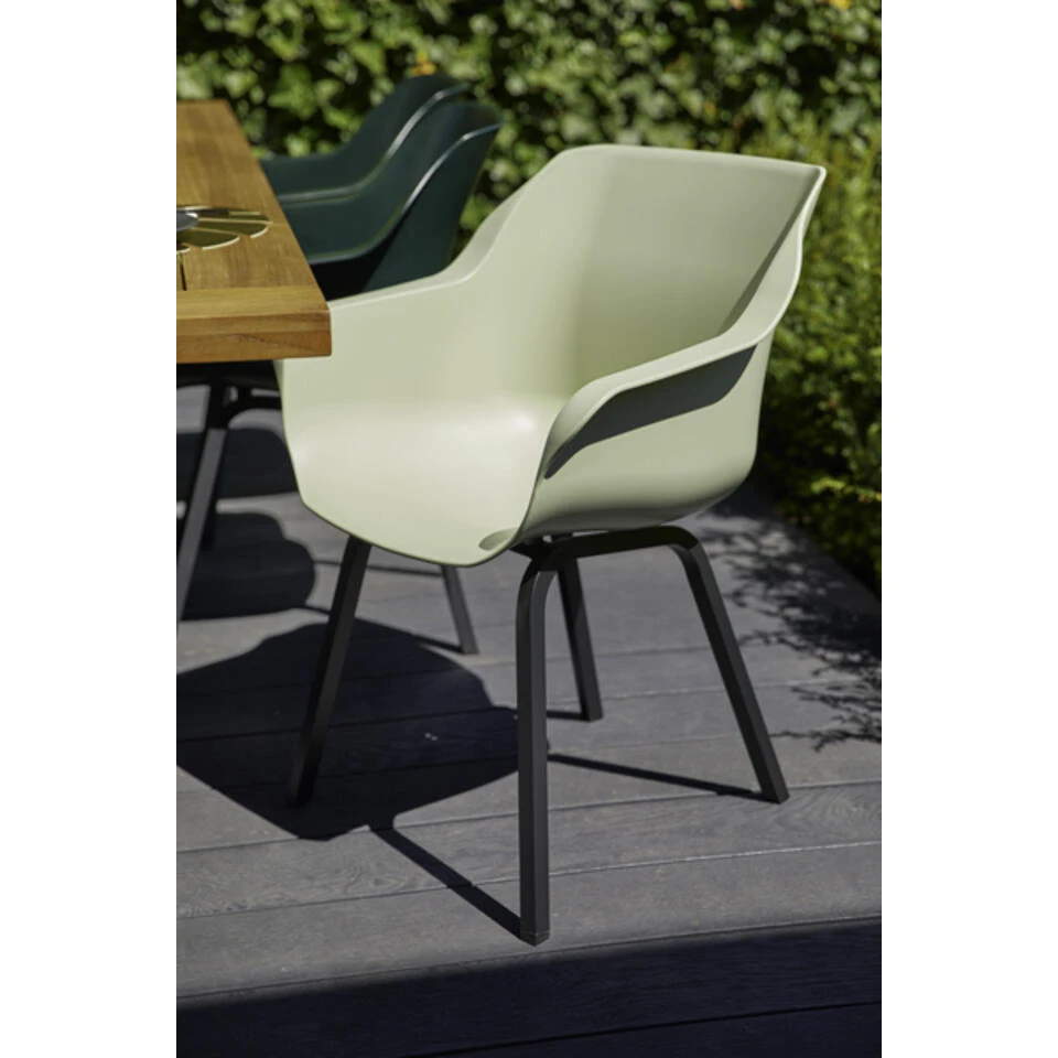 Hartman Sophie Element Dining Armstoel - French Green - 2 St. - Afbeelding 4