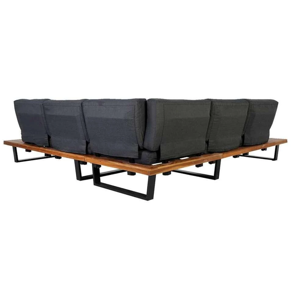 Hoekset Albi - Naturel/antraciet - 3 Delig - Afbeelding 4